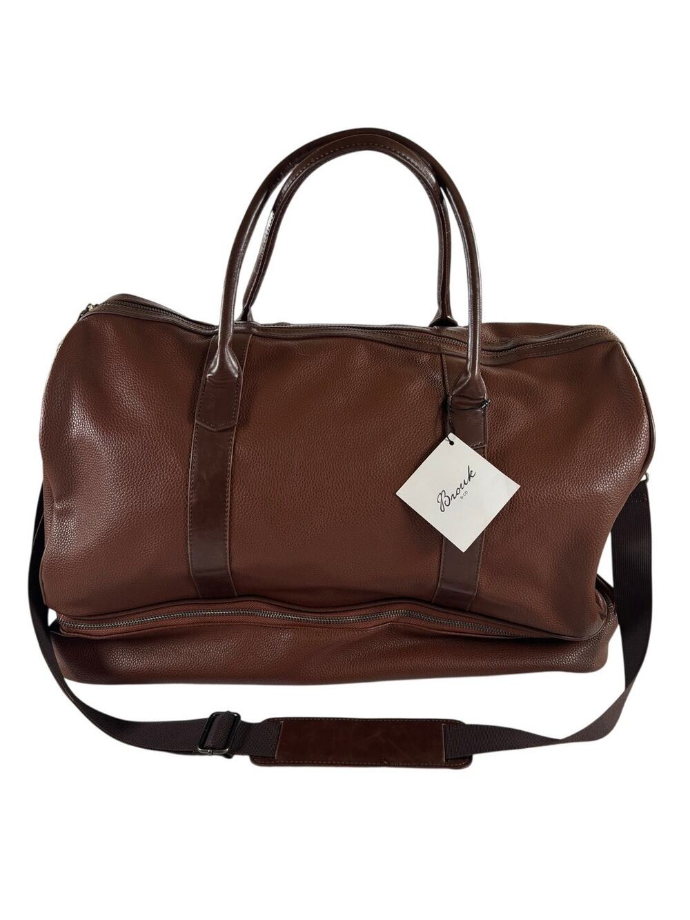 *NEW* Brouk and Co Davidson Weekender Bag - Brown